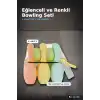 Plastik Bowling Seti 6 Labut 2 Top 29x20x32 cm - Fileli Spor Oyuncağı, 18 Ay+ BX-313641
