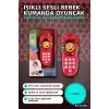 Işıklı Sesli 30+ Şarkılı Bebek Kumanda Oyuncak - 1 Adet, 6-36 Ay Eğitici Oyun BX-313651