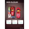 Işıklı Sesli 30+ Şarkılı Bebek Kumanda Oyuncak - 1 Adet, 6-36 Ay Eğitici Oyun BX-313651