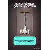 Işıklı Müzikli Round Scooter 1 Adet Çocuk Scooterı Açık Hava Eğlencesi BX-313652