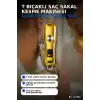 T Bıçaklı Saç Sakal Kesme Makinesi 120 Dakika Kullanım 3 Tarak USB Şarjlı Profesyonel BX-313662