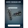 LCD Ekranlı Şarjlı Saç Tıraş Makinesi 1800 mAh 4 Taraklı USB Şarj Güçlü Motor Kesme Aleti BX-313661