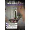 T Bıçaklı Şarjlı Saç Sakal Tıraş Makinesi 3 Taraklı Kablosuz Erkek Bakım Seti BX-313671