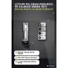 600 Mah Lityum Pil 3 Taraklı Tıraş Makinesi Lazer Epilasyon Öncesi Kısaltma BX-313672