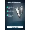 3 Ayarlı Kılavuz Taraklı 120 Dakika Çalışan USB Şarjlı Saç Kesme Makinesi BX-313683
