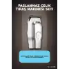 Paslanmaz Çelik 3 Taraklı Saç Sakal Düzeltici Tıraş Makinesi Seti, Şarjlı Taşınabilir BX-313684