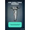 3 Başlıklı 120 Dakika Şarjlı Tıraş Makinesi Paslanmaz Çelik Bıçak Sakal Ve Saç Kesme BX-313686