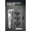 Turbo Hızlı 600 mAh Lityum Pil Saç Sakal Tıraş Makinesi - 3 Taraklı Kablosuz BX-313688