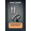 Turbo Hızlı 600 mAh Lityum Pil Saç Sakal Tıraş Makinesi - 3 Taraklı Kablosuz BX-313688