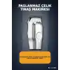 Paslanmaz Çelik 3 Taraklı Kablosuz Saç Sakal Düzeltici Tıraş Makinesi Seti BX-313690