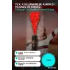 Tek Kullanımlık 35 Saniye Kırmızı Duman Bombası 1 Adet Parti Fotoğraf Aksesuarı BX-313695