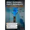 Yogun Dumanli 35 Saniye Mavi Sis Bombasi 1 Adet Fotograf Cenikleri Icin Parti Malzemesi BX-313696
