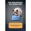 Top Mekanizmalı Sıvı Mama Kabı - Büyük Yavaş Yeme Kabı, Kedi Köpek Püre İçin BX-313493