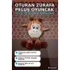 35 Cm Oturan Zürafa Peluş Oyuncak - Yumuşak Dolgulu, Bebek ve Çocuk Odası İçin BX-313538