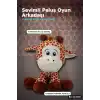35 Cm Oturan Zürafa Peluş Oyuncak - Yumuşak Dolgulu, Bebek ve Çocuk Odası İçin BX-313538
