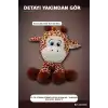 35 Cm Oturan Zürafa Peluş Oyuncak - Yumuşak Dolgulu, Bebek ve Çocuk Odası İçin BX-313538