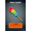 Yumuşak Lifli Peluş Toz Alma Fırçası - Renkli Püsküllü 1 Adet Ev Temizlik Aparatı BX-313585