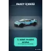 1:43 Ölçekli Bugatti Divo Lisanslı Metal Model Araba - Çek Bırak Oyuncak BX-313637