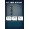 Şeffaf Gövdeli Saç Kesme Makinesi 4 Taraklı Ayarlanabilir Bıçak LCD Ekranlı Şarjlı BX-313657