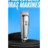 3 Kademeli Tıraş Makinesi Paslanmaz Çelik Bıçaklı 2 Saat Kullanım USB Şarjlı BX-313689