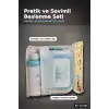 Bpa Icerikli Sızdırmaz Matara ve Beslenme Kabi Seti - 3 Parca, Cocuk Okul Cantasi Hediyesi BX-313480