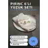 Pirinc 6 Adet Yuzuk Seti Numara 7-8 Arasi Bayan Bijuteri Hediyelik Ton BX-313704