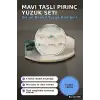 Mavi Taşlı Pirinç Yüzük Seti 6 Adet 7-8 Numara Bayan Bijuteri Takı Hediyelik BX-313708