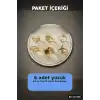 Pirinç 7-8 Numara 6 Adet Tonlu Yüzük Seti - Bijuteri Takı Aksesuar Hediyelik BX-313706