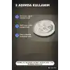 Pirinç 6li Kelebek Detayli Yuzuk Seti - 7-8 Numara Arasi Gumus Renk Bayan Aksesuari BX-313715