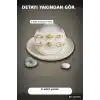 Pirinç Güneş Desenli 6 Adet Yüzük Seti - 7-8 Numara Bayan Takı Hediyelik BX-313716