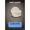 Pirinç 6 Parça Yüzük Seti - Vintage Gümüş Tonlu, 7-8 Numara, Kadın Bijuteri Aksesuar BX-313719