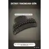 Sert Plastik Oval Mandal Saç Tokası 6 Cm - 1 Adet Günlük Kullanım İçin BX-313721