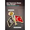 2 cm Metal Atatürk Ay Yıldız Yaka Rozeti - Tekli Paket, Günlük Kullanıma Uygun BX-313731