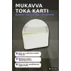 6 cm Yuvarlak Mukavva Toka Kartı 200 Adet Bağ - Takı & Makyaj Düzenleyici BX-313733