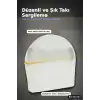 6 cm Yuvarlak Mukavva Toka Kartı 200 Adet Bağ - Takı & Makyaj Düzenleyici BX-313733