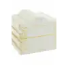 100 Adet 8x10 cm Mukavva Bileklik Kartı - 3Lü Yaldızlı Kalın, Takı Organizer Aksesuarı BX-313735