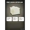 100 Adet 8x10 cm Mukavva Bileklik Kartı - 3Lü Yaldızlı Kalın, Takı Organizer Aksesuarı BX-313735