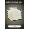 100 Adet 8x10 cm Mukavva Bileklik Kartı - 3Lü Yaldızlı Kalın, Takı Organizer Aksesuarı BX-313735