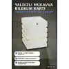 Yaldızlı Kalın Mukavva Bileklik Kartı 100 Adet 10x12 Cm Takı Düzenleyici BX-313746
