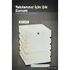Yaldızlı Kalın Mukavva Bileklik Kartı 100 Adet 10x12 Cm Takı Düzenleyici BX-313746