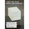 Dikdörtgen Takı Küpe Kartı 5x6 Cm 100 Adet Balya Paket Sert Karton BX-313747
