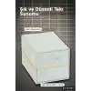 Dikdörtgen Takı Küpe Kartı 5x6 Cm 100 Adet Balya Paket Sert Karton BX-313747