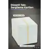 7x7 cm Küpe Kartı 100 Adet Balya Paket Takı Sergileme Kartonu Perakende Toptan BX-313748