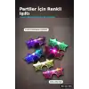 3 Fonksiyonlu Led Işıklı Yıldız Parti Gözlüğü 12 Adet Paket Yetişkin Aksesuarı BX-313755