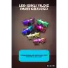 3 Fonksiyonlu Led Işıklı Yıldız Parti Gözlüğü 12 Adet Paket Yetişkin Aksesuarı BX-313755