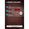 3 Modlu Kırmızı Led Işıklı Kalp Gözlük – 40 Adetlik Parti Paketi, Glow Aksesuarı BX-313759