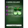 Pilli Çalışan Led Işıklı Panjur Parti Gözlüğü Yeşil Shutter Model 1 Adet BX-313768