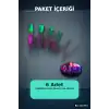 3 Modlu Led Işıklı Sünger Parti Çubuğu 46 Cm 6 Adet Paket Festival Aksesuarı BX-313773