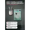 Kedi Figürlü Şeffaf Simli Hesap Makinesi 1 Adet Dekoratif Ofis Okul Hediyelik BX-313774