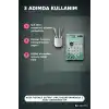 Kedi Figürlü Şeffaf Simli Hesap Makinesi 1 Adet Dekoratif Ofis Okul Hediyelik BX-313774